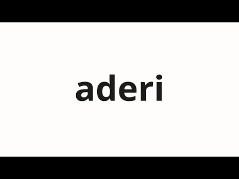 How to pronounce aderi | 아델이 (Adel in Korean)
