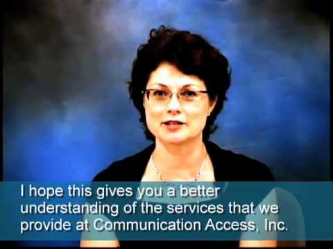 "I Hear Deaf People" - Communication Access, Inc. (CAI)