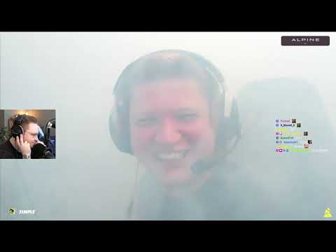 S1mple enjoying the showmatch | Ohnepixel