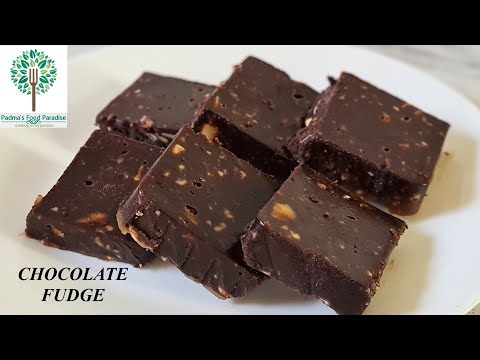 Chocolate fudge recipe with cocoa powder | chocolate fudge recipe without dark chocolate