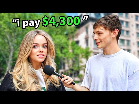 詢問紐約人的房租費用 (Asking New Yorkers How Much Their Rent Costs)