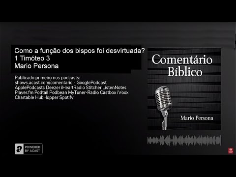 How has the role of bishops been distorted? 1 Timothy 3 - Mario Persona