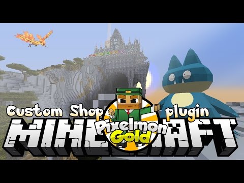 Minecraft Pixelmon Gold #03 'Custom Shop Plugin'