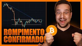 🚨 BITCOIN CONFIRMA ROMPIMENTO DA LINHA MALDITA! FALTA O CANAL LATERAL...