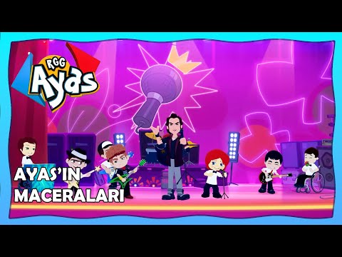 Ayas - Gizemli Müzik Grubu 🎵🎶 - RGG Ayas' ın Maceraları #38 #eğitici