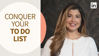 Professional Development Tutorial - Conquer your daily to do list