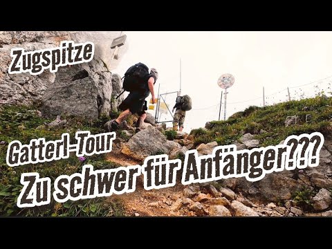 Zugspitze via Gatterl | The easiest tour for beginners | Overnight stay at the Knorrhütte
