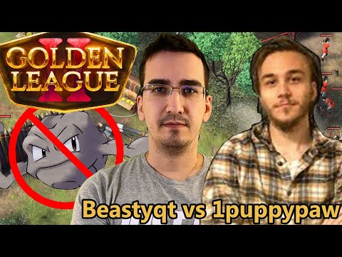 Beastyqt 🇷🇸 vs 1puppypaw 🇨🇦 - Kein Stein - Golden League 2 🏆 - Age of Empires 4 [Deutsch/4K]