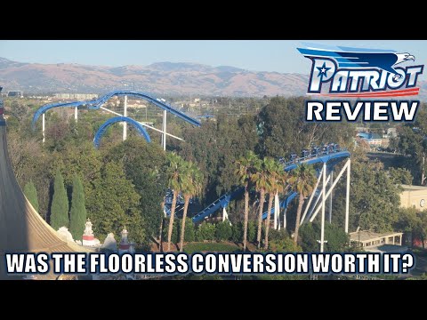 Video review of Patriot by Canobie Coaster