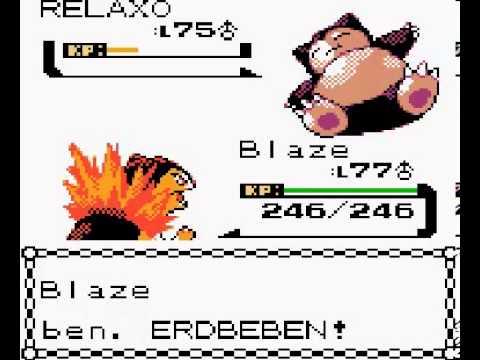 Pokemon Goldene Edition [German] Part 52 - Trainer Rot Battle