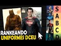 RANKEANDO TODOS TRAJES DO DCEU DO PIOR AO MELHOR