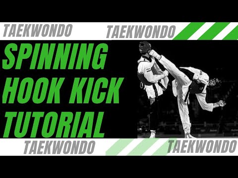 How to do Spinning Hook Kick In Taekwondo ||World Taekwondo||Taekwondo India ||Tutorial ||