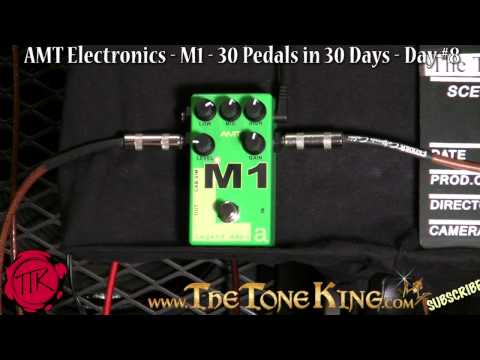 AMT Electronics M1 (Marshall JCM-800) Pedal PreAmp 30 Pedals Day #8 NAMM 2011 '11 M-1