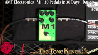Video thumbnail for AMT Electronics M1 (Marshall JCM-800) Pedal PreAmp 30 Pedals Day #8 NAMM 2011 '11 M-1 by The Tone King