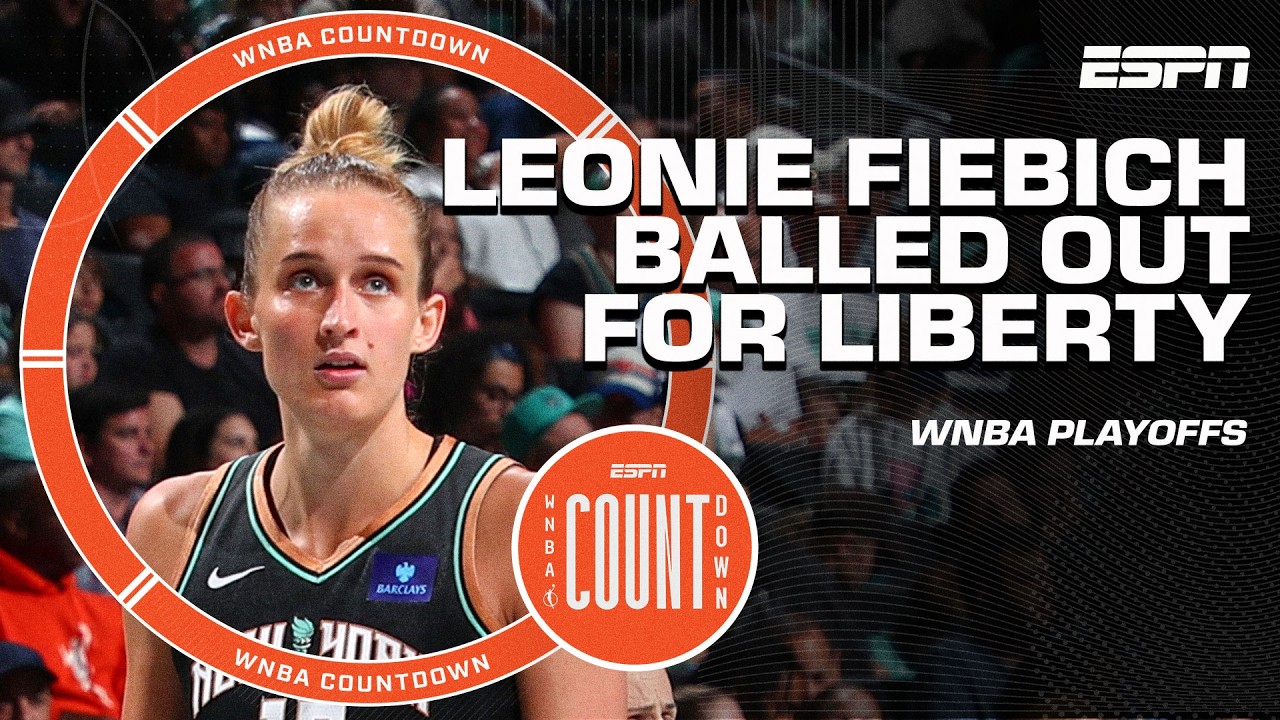 Liberty DOMINATED starting Leonie Fiebich 😤 Atlanta DUMBFOUNDED - Andraya Carter | WNBA Countdown