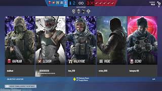 【R6S】PS4　PCランクマッチ　60fps　なめんな！！