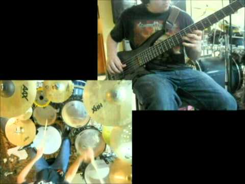 John Myung - Solar Groove (Bass and Drums Cover)
