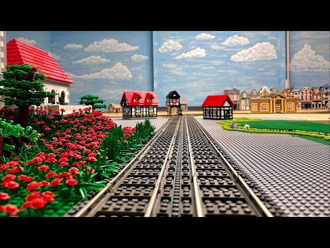 Endlich wieder Zugstrecke! - Bau einer Lego Stadt 181.