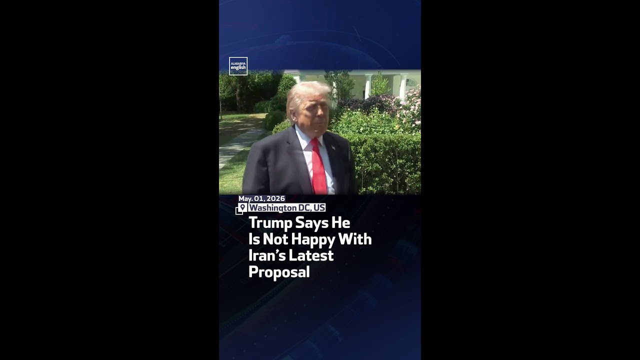 Video | Trump Says He Is Not Happy With Iran’s Latest Proposal