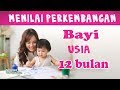 Menilai Perkembangan Bayi Usia 12 Bulan