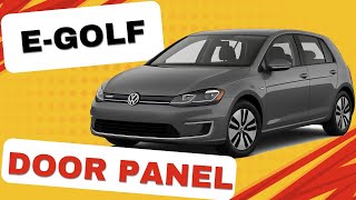How to Remove Driver’s Door Panel on Volkswagen e-Golf / Golf 7 | Step-by-Step Guide
