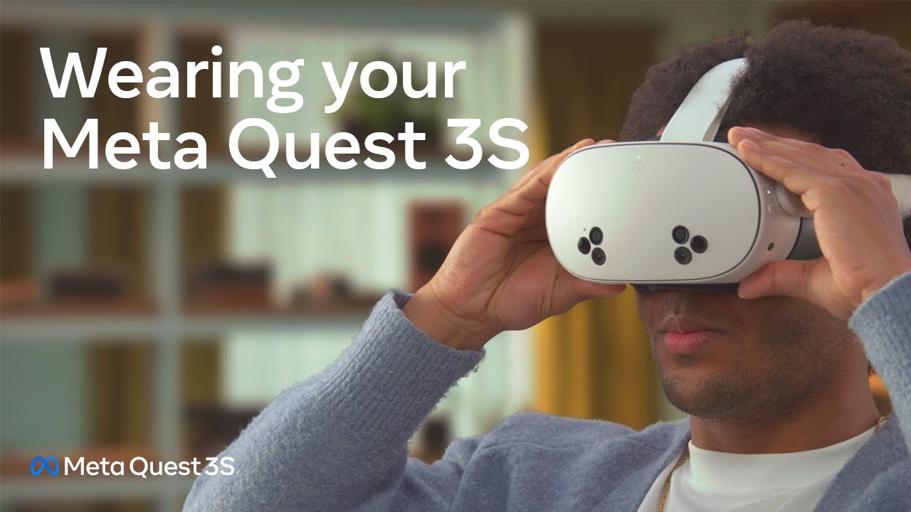 Wearing your Meta Quest 3S