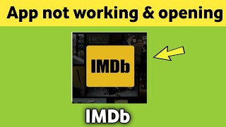 IMDb app not working & opening Crashing Problem Solved