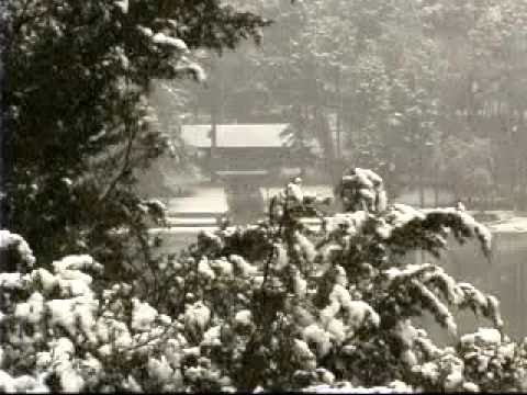 Snow on the Arkansas mountains