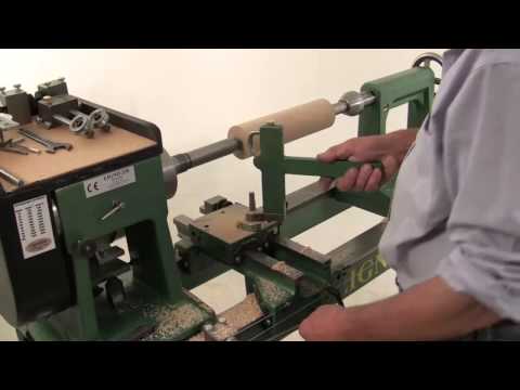 The Ligno System - Mounting Feeding wire & Turning Cylinder with Combi-Carriage