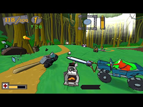 Cel Damage Overdrive gameplay