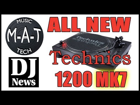 Technics SL1200MK7 DJ Turntables - The M-A-T with DJ Michael Joseph