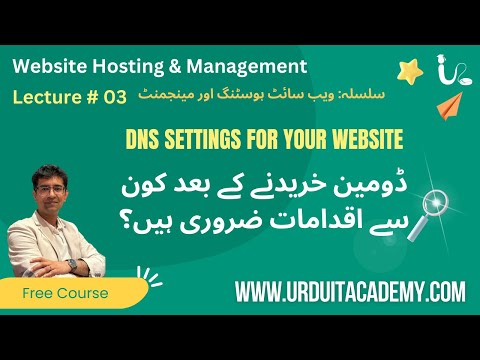 Lecture 1 Web Hosting Management Series What is Domain Name and Hosting Urdu IT Academy