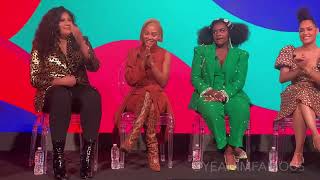 Meagan Good, Jerrie Johnson, Shoniqua Shandai & Grace Byers Q & A at the HARLEM Premiere Screening video