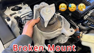 Honda CRV Engine Mount Replacement - Engine Vibrates & Jumps - Easy 20 Minutes Job Step By Step