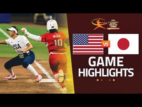 HIGHLIGHTS | 🇺🇸 USA vs 🇯🇵 Japan | WBSC U-18 Women's Softball World Cup Finals 2025