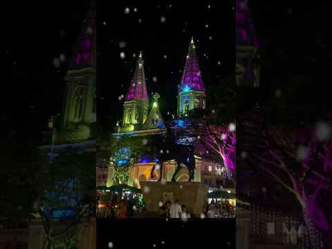 Alumbrados Andes Antioquia #pueblosdecolombia #alumbrado #navidad2025 #diciembre2025 mbre