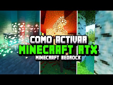 HOW TO ACTIVATE MINECRAFT RTX in MINECRAFT BEDROCK