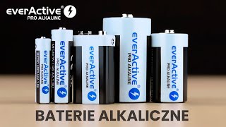 *Alkalické tužkové baterie everActive Pro AA / LR6 1,5 V – 10 ks