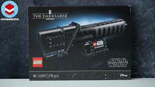 LEGO Star Wars 40917 The Darksaber - LEGO Speed Build Review