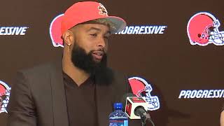 Odell Beckham Jr. shouts out Sheboygan in Browns introductory press conference