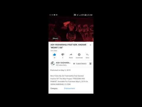 Ash Yasharahla feat. General Hashar (Meant 2 Be)