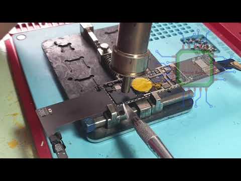 iPad Mini1 NAND chip desoldering (iPad Mini iCloud Activation Locked Remove)