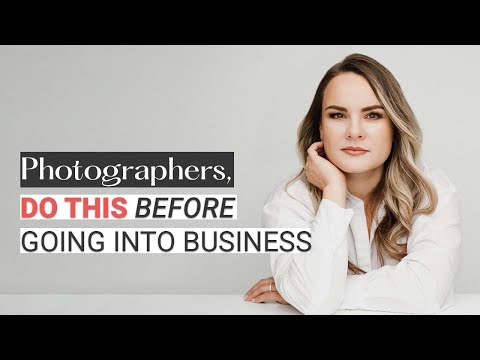 Do This Before Starting a Photography Business
