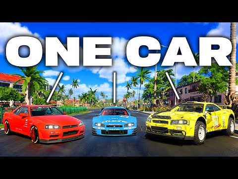 Can You Beat The Crew With Only ONE Car (ft. The Goosiest Crew)