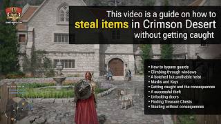 Video How to Steal in Crimson Desert