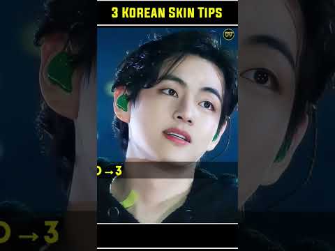 3 tipes for glowing your skin as koriyan boys 👍