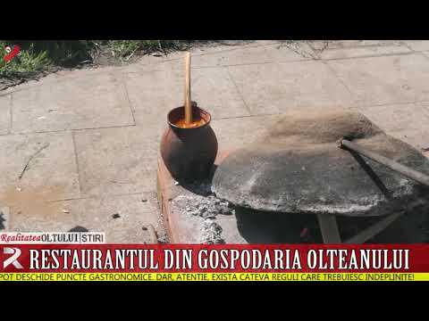 Restaurantul din gospodăria olteanului