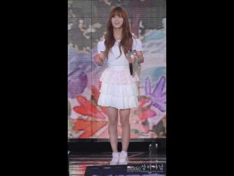 130814 DMZ Peace Concert Chorong nonono fancam
