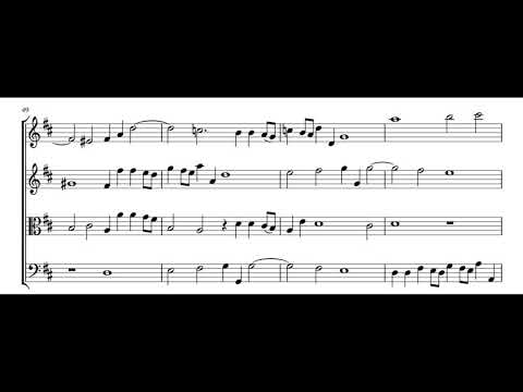 Arcangelo Corelli - Fuga a Quattro voci