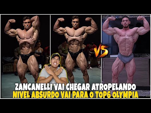 ZANCANELLI SHOWS OFF AMAZING SHAPE WITH 3 WEEKS TO GO FOR MR.OLYMPIA | GOES TO THE TOP
